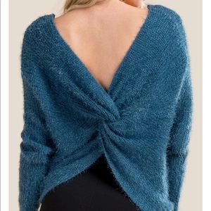 NWOT Francesca’s Fuzzy Sweater
